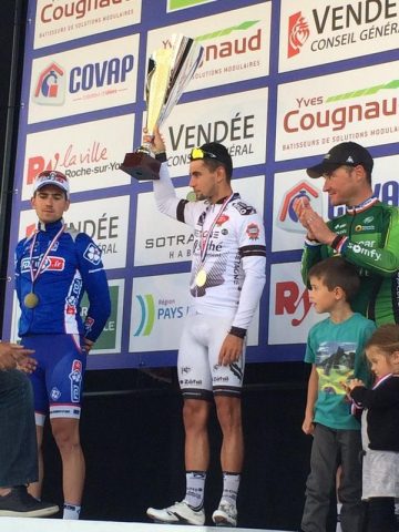 Tour de Vendée: Armindo Fonseca devant Olivier Le Gac 7 2ème victoire de la saison pour Armindo Fonseca (Photo Bretagne Séché Environnement)