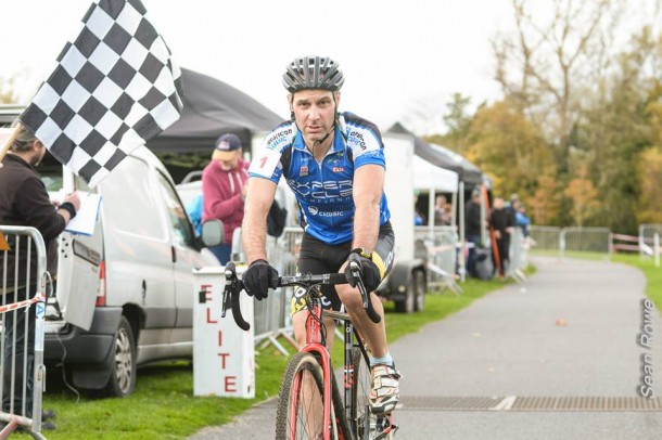 Robin Seymour gagnant à Dublin (Photo Sean Rowe) 