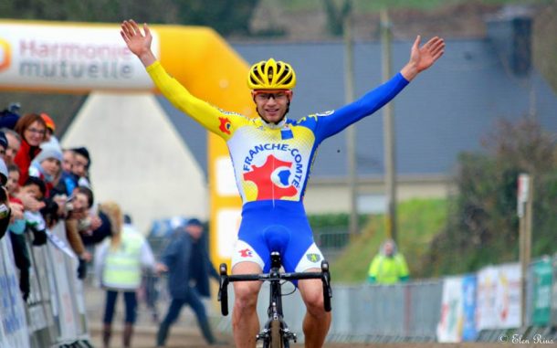 Romain Seigle (AC Bisontine Franche Comté) gagne à Lanarvily (Photo Elen Rius)
