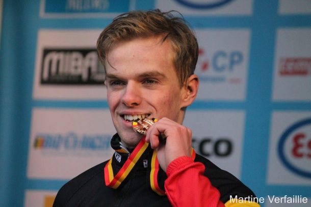 le Champion de Belgique juniors intouchable sur la Coupe du Monde (photo Archive Martine Verfaillie) 