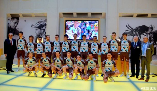 L'assurance d'une belle saison pour le team AG2R La Mondiale 7 Présentation du team AG2R (photo Mathilde L'Azou)