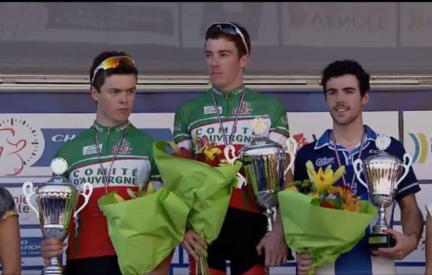 Alexis Dulin est déjà dans les starting-blocks 10 lors de sa victoire sur le Chrono des Nations (Ph: Gazette des sports)