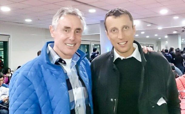 Theo De Rooij: "le cyclisme, c'est gagner, tout le reste ne compte pas" 10 Theo De Rooij avec Maurizio Fondriest (pht; Theo De Rooij)