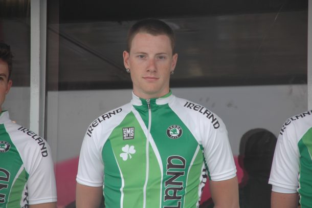 Tour du Qatar: L'Irlandais Sam Bennett ouvre son compteur 10 Sam Bennett sur le Kreiz Breizh 2012 (photo Be Celt)