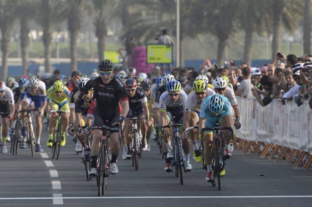 Sam Bennett a ouvert son compteur pour 2015 (photo Tour of Qatar)