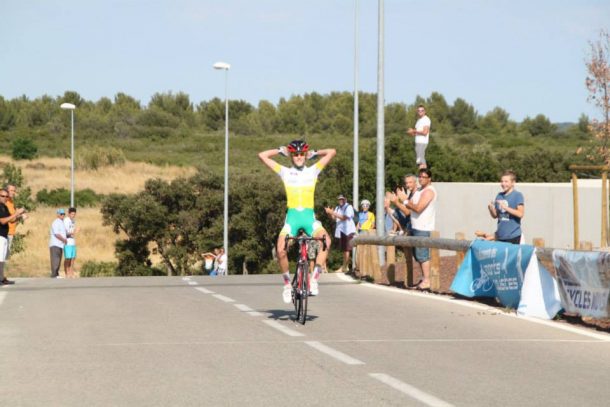 Alexis Roche lors de sa victoire à Fos Sur Mer (pht Fabienne Maldo) 