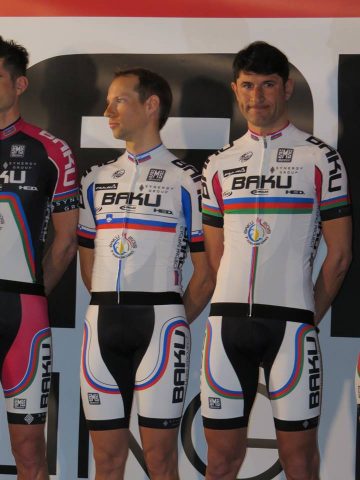 Matjej Mugerli (Champion de Slovenie) et Elchin Asadov (Champion d'Azerbaijan)