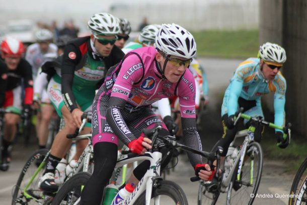 Circuit du Morbihan: Yannis Yssaad le plus rapide 8 Daniel Stewart (Hennebont Cyclisme) ph Andrea Quémener