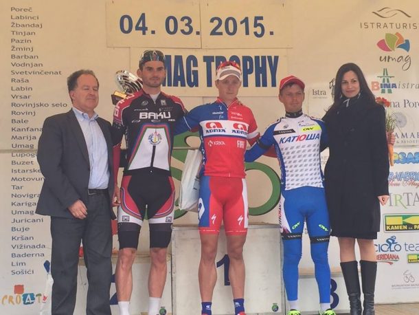 Trophée Umag: Marko Kump devant Maksym Averin 7 le podium du Trophée Umag
