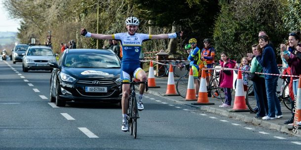 Michael O'Loughlin victorieux chez les cat 3,4 et juniors (pht Sean Rowe)