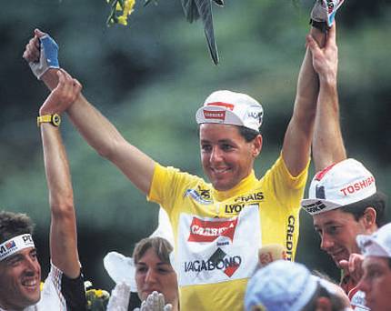 Stephen Roche en jaune