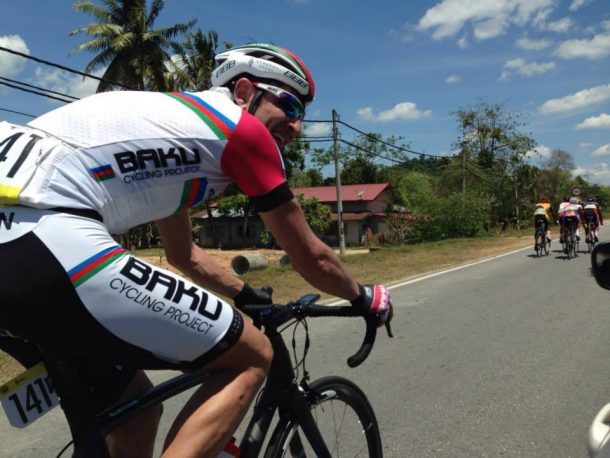 Tour de Langkawi: Andrea Guardini de nouveau 8 Echin Asadov ( pht Sunergy Baku Cycling)
