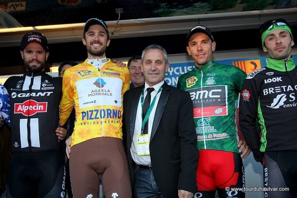 Serge Pascal:" je rêve de faire du Tour du Haut Var une course Pro Tour" 7 Serge Pascal entouré de Ben Gastauer et Philippe Gilbert