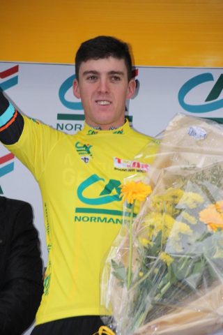 Tour de Normandie: Lucas Destang s'offre l'étape, Tom Scully le général 8 Tom Scully (Madison Genesis) prend la tête du général (pht Tour de Normandie)
