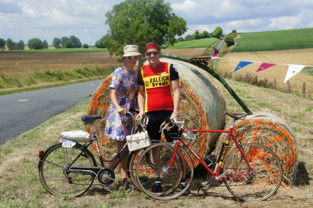 La "Tro Bro Léon Raleigh Vintage" aura lieu le 18 avril prochain 10 Virginie et Eric Berthou lors de l'Anjou vintage