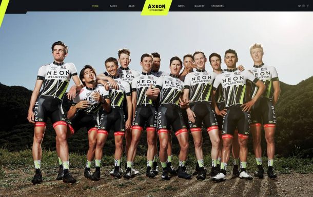 L'équipe Axeon Cycling Team (pht equipe)
