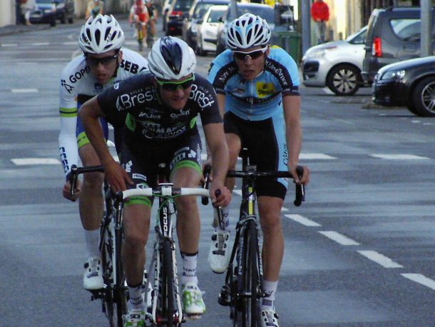 Paul-Mikaël Menthéour de nouveau sur le Grand Prix de Landerneau 8 Florian Cam, Paul -Mikaël Menthéour et Vincent Guezennec