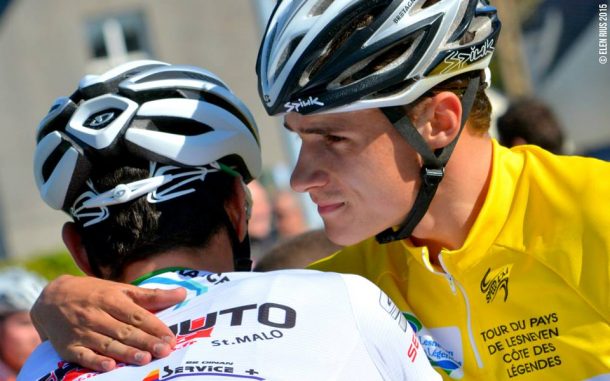 Aurélien Daniel: "J'espère un top 5 sur le chrono du Championnat de France amateur " 9 Avec son coéquipier Axel Journiaux, (photo Elen Rius)