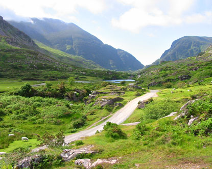"OldVelos" rend hommage à la mythique "Nissan International Classic" 13 Les paysages de Killarney