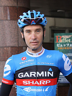 Christophe Le Mével sera le parrain du Kreiz Breizh Elites 2015 10 Christophe Le Mével sous les couleurs de la Garmin