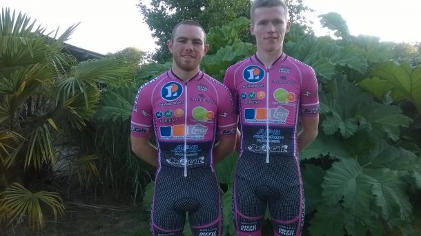 L'Irlandais Simon Ryan est arrivé à Hennebont Cyclisme 8 Les Irlandais du Team Hennebont Cyclisme Simon Ryan et Daniel Stewart