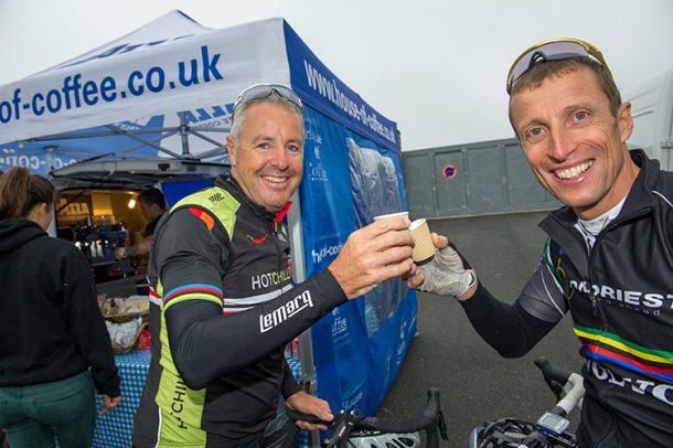 Maurizio Fondriest sera au côté de Stephen Roche pour le Tour de Phares à Majorque (photo Caperouleur) 