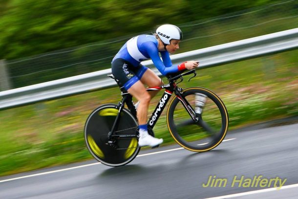 Championne d'Irlande du contre la montre (photo Jim Halferty)