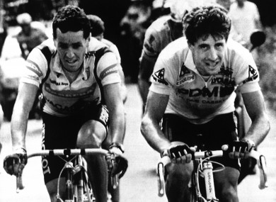 Stephen Roche: " Le Tour de France, je me souviens que moi aussi je l'ai gagné " 9 Le duel Stephen Roche et Pedro Delgado