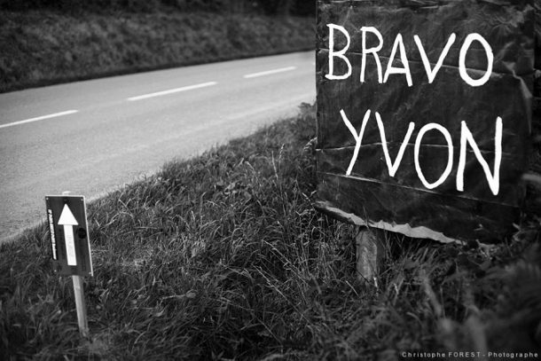 C'est encore loin Paris ? 15 Bravo Yvon, Bravo à tous ces inconnus (photo Christophe Forest)