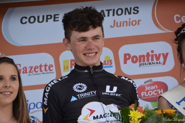 Les boys de la "Nicolas Roche Performance Team" seront sur le Tour du Morbihan 8 Michael O'Loughlin est l'un des espoirs Irlandais (photo Coline Briquet)