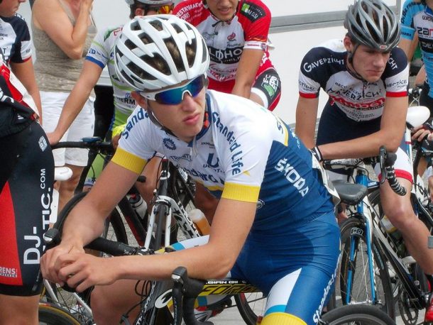 Craig McAuley: "Apprendre au sein d'Hennebont Cyclisme" 8 Craig McAuley sous les couleurs de la Nicolas Roche Performance (photo Rick Masil)