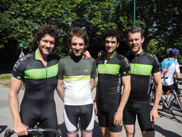 Nicolas Fritsch: "Une vision humaine du sport pro " 9 avec Erwan Menthéour, Florent Brard, Nicolas Fritsch, la famille "Fitnext "