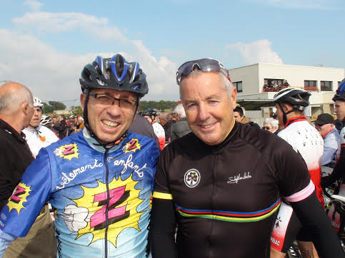 Bruno Cornillet: " J'aime bien le concept du Team Dynamo Cover Pro Cycling" 8 Aux côté de Stephen Roche