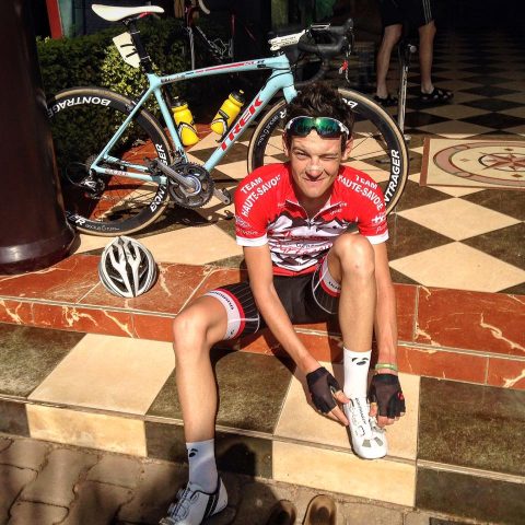Jérémy Bescond: "Une belle leçon d'humilité au Tour du Rwanda" 9 Les fameuses chaussures qui sont désormais sur les pieds d'un coureur Rwandais, sa façon de les remercier