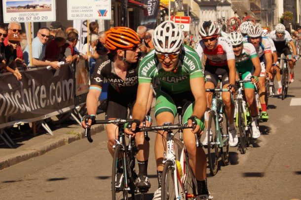 Stephen Roche, parrain du Team Irlandais Dynamo Cover Pro Cycling 10 Mark Downey est l'un des espoirs Irlandais (photo Be Celt)