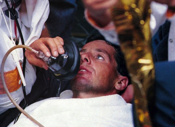Stephen Roche, parrain du Team Irlandais Dynamo Cover Pro Cycling 9 Au bout de lui même à la Plagne sur le Tour de France