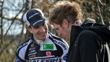 Matthieu Boulo: "Le Bretagne, j'y vais pour le plaisir! " 8 avec son ami Eric Berthou (Photo Mathilde L'Azou)