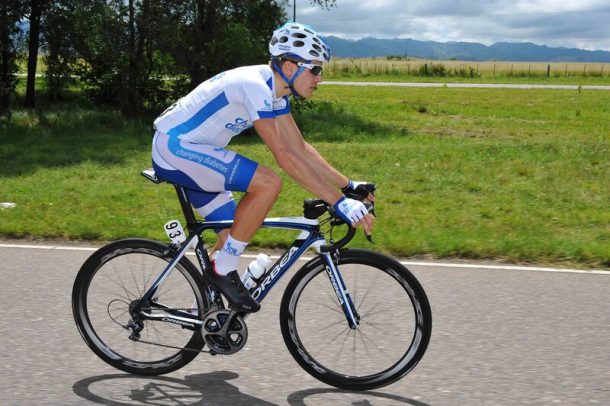 Charles Planet (photo TDW sports) pro au sein du team Novo Nordisk