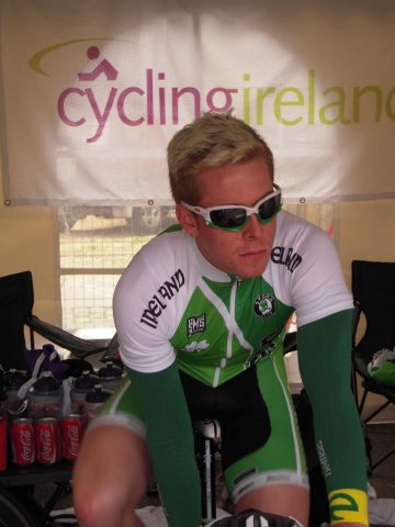 Philip Lavery rejoint le team U Nantes Atlantique 8 Sous le maillot national Cycling Ireland (Photo Vincent O Connor)