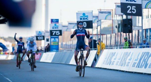 Vainqueur à Zolder (phot B'Twin Racing Team)