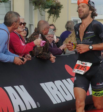 Olivier Lyoen, le triathlète "casquetteurs"