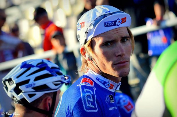 Yoann Offredo: "Never a failure, always a lesson!" 13 Visière toujours repliée, le "style" Offredo! (Photo Elen Rius)