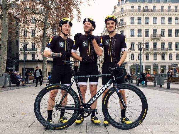 "Team Look Criterium" fixie; Born to be free ! 7 Le "Team Look Criterium" avec Félix Lhenry, Thibaut Lhenry et François Février