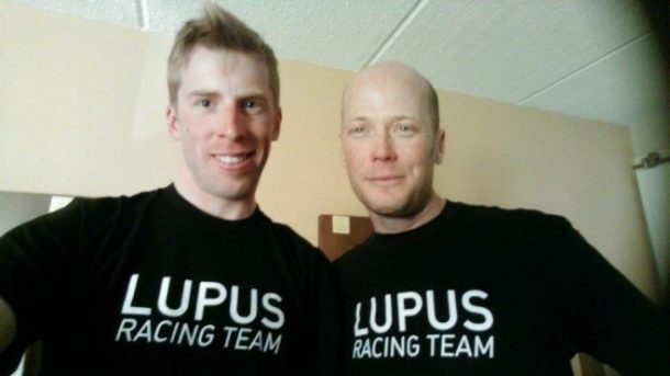 Matthieu Jeannès: " Je me plais aux USA chez Lupus Racing Team! " 9 Avec Chris Horner (Photo Matthieu Jeannes)