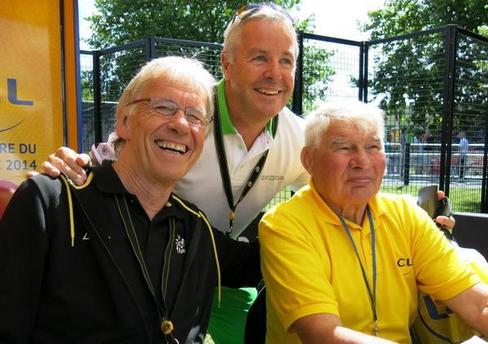 Daniel Mangeas: la voix de l'artiste! 8 Avec Stephen Roche et Raymond Poulidor