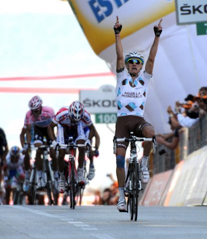 John Gadret: Au nom de tous les siens ! 11 JOHN GADRET vainqueur sur le Giro d'Italia en 2011
