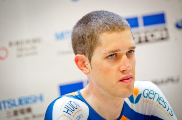 Benjamin Dyball: " Je chassais derrière Froome et Kennaugh, mais ma chaîne a cédé!" 7 Benjamin Dyball (photo Archive Sonoko Tanaka)