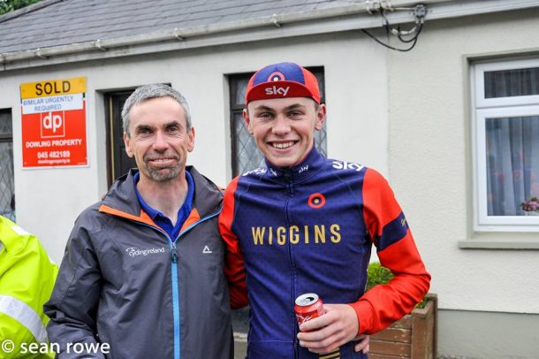 Martin O'Loughlin; "Plumelec, les jeunes Irlandais y vont pour un podium " 11 fils
