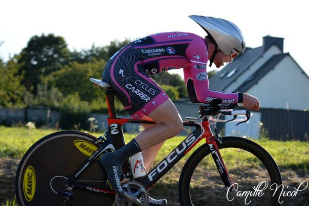Thibault Guernalec survole le championnat de Bretagne du contre la montre 9 buty