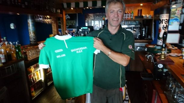 "Slainte" pour la "O'Donneil" cyclo ! le temps des copains, de l'AC Milizac, pour l'Irlande ! 8 guinness 7